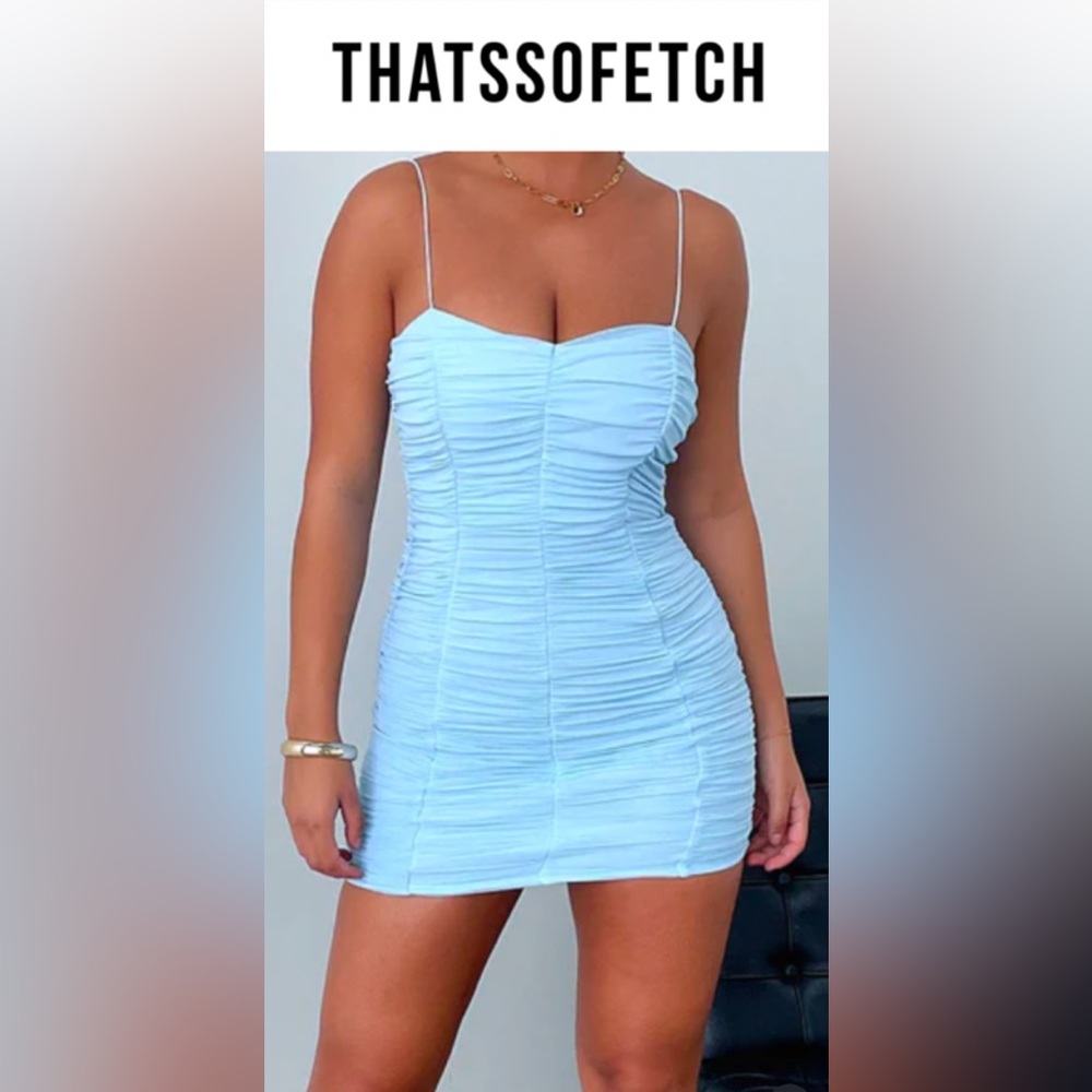 Thats So Fetch blue dress